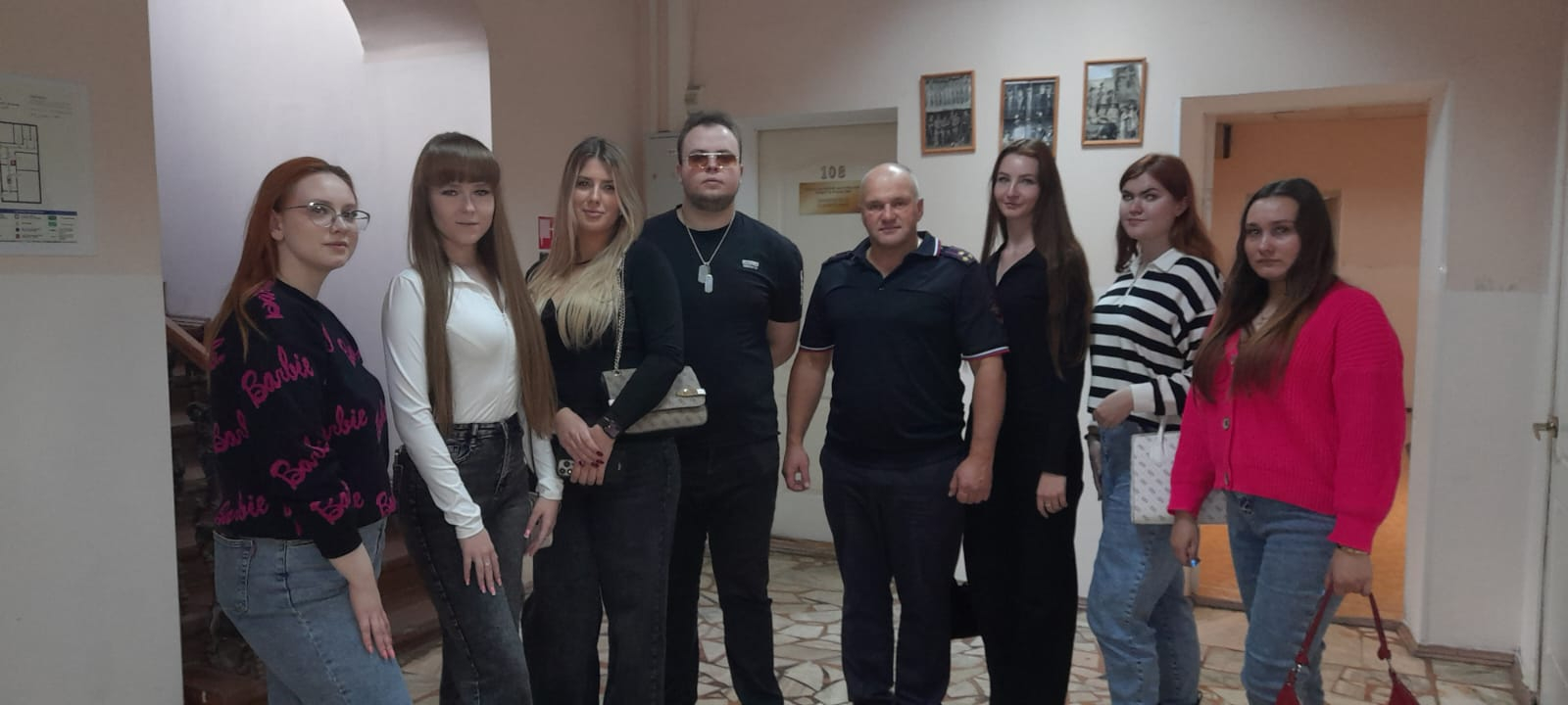 На базе ЭКЦ УМВД России по Пензенской области прошли учебные занятия у студентов группы 23юдоп5